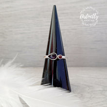 Load image into Gallery viewer, Memorial | Tear Drop & Birthstone Ring