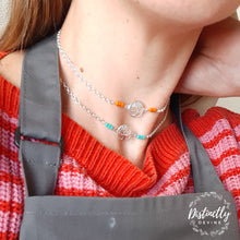 Load image into Gallery viewer, Tree of Life Necklet Orange